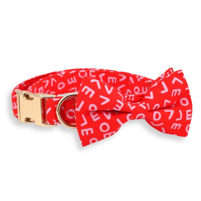 Cute & Super Safe Hardware Buckle Collar with Adorable Detachable