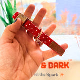 Red Polka Dot Signature Band™ - Crafted Collar