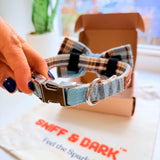 Blue Teddy Plaid Signature Band™ + Slide-On Dappertie™