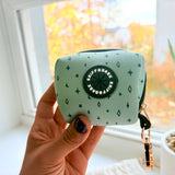 Teal Stars GlamGo™ – Poop Bag Case – Posh Exits