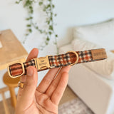 Maple Plaid Signature Band™ - Crafted Collar