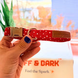 Red Polka Dot Signature Band™ - Crafted Collar