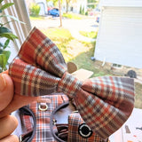Maple Plaid Bow Dappertie™ - Mega Bundle Match (D Ring)