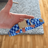 Checker Blue Signature Band™ - Crafted Collar