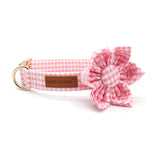 Pink Gingham Signature Band™ + Slide-On Bloomtie™