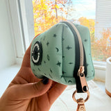 Teal Stars GlamGo™ – Poop Bag Case – Posh Exits