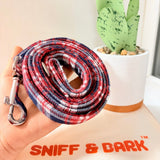 Crimson Navy Plaid Signature Band™ + Slide-On Dappertie™ + Joyline™