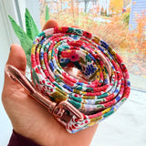 Morning Floral Joyline™ Leash – 100 % Cotton Shell