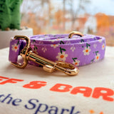 Purple Daisy Joyline™ Leash – 100 % Cotton Shell