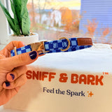 Checker Blue Signature Band™ - Crafted Collar