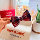 Crimson Navy Plaid Signature Band™ + Slide-On Dappertie™ + Joyline™