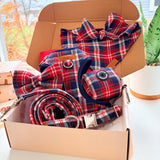 Crimson Navy Plaid Dappertie™ - Mega Bundle Match (D Ring)