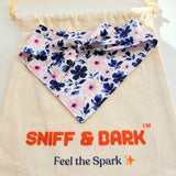 Ink Ivy Bloom Flairtie™ Bandana – 100% Cotton