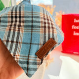 Blue Teddy Plaid Dappertie™ - Mega Bundle Match (D Ring)