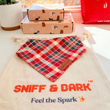 Garent Plaid Flairtie™ Bandana – 100% Cotton