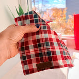Garent Plaid Flairtie™ Bandana – 100% Cotton