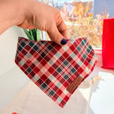 Garent Plaid Flairtie™ Bandana – 100% Cotton