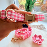 Pink Gingham Signature Bloomtie™ - Mega Bundle (D Ring)