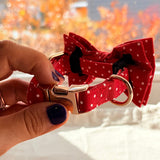 Red Polka Dot Signature Band™ + Slide-On Dappertie™