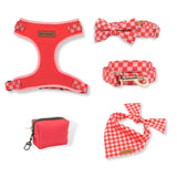 dog harness and leash set