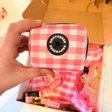 Pink Gingham AllSet™ Harness Matching Bundle (D Ring)