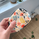 Yellow Floral GlamGo™ – Poop Bag Case – Posh Exits