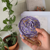Purple Daisy Joyline™ Leash – 100 % Cotton Shell