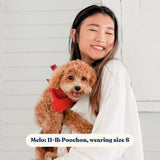 Red Polka Dot Flairtie™ Bandana – 100% Cotton