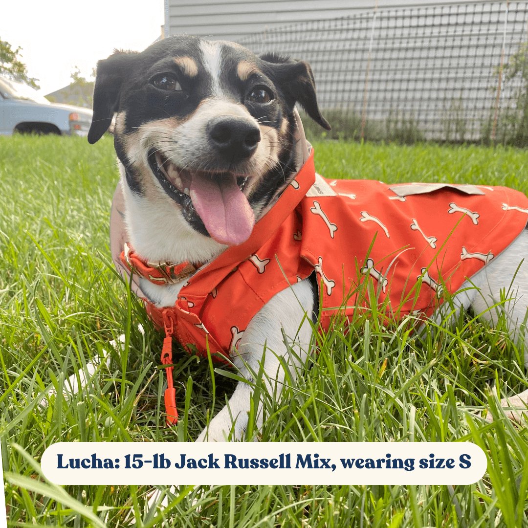 100% Waterproof Dog Best Canine Rain Gear Slicker