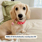 Checker Pink Signature Band™ - Crafted Collar