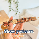 Maple Plaid Signature Band™ - Crafted Collar