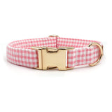 Pink Gingham Signature Band™ - Crafted Collar