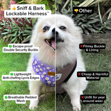 Sniff & Bark Lockable Harness