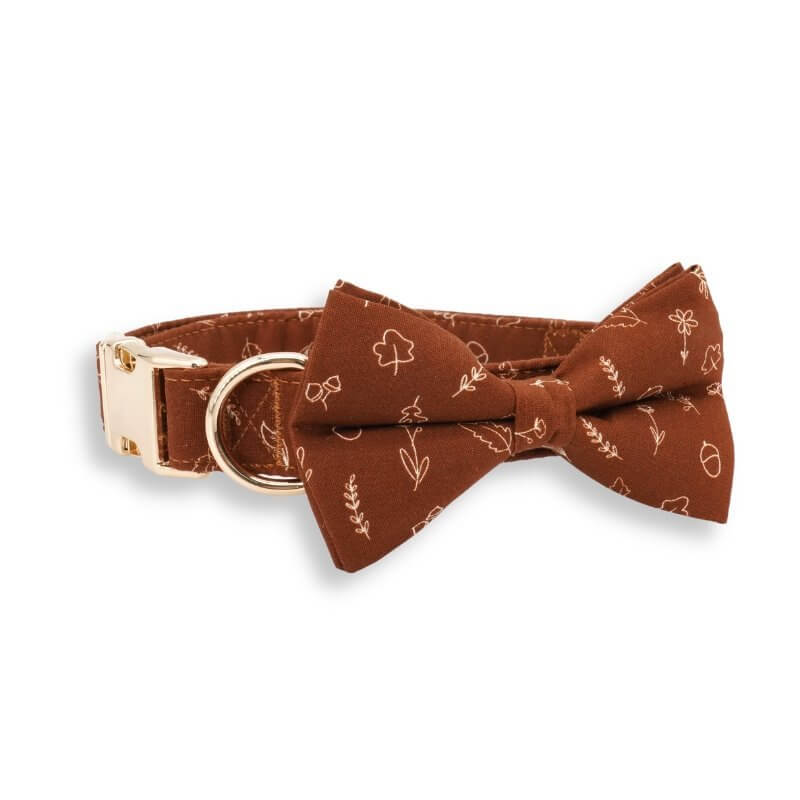Autumn Leaves Bow Tie Unbreakable Collar™