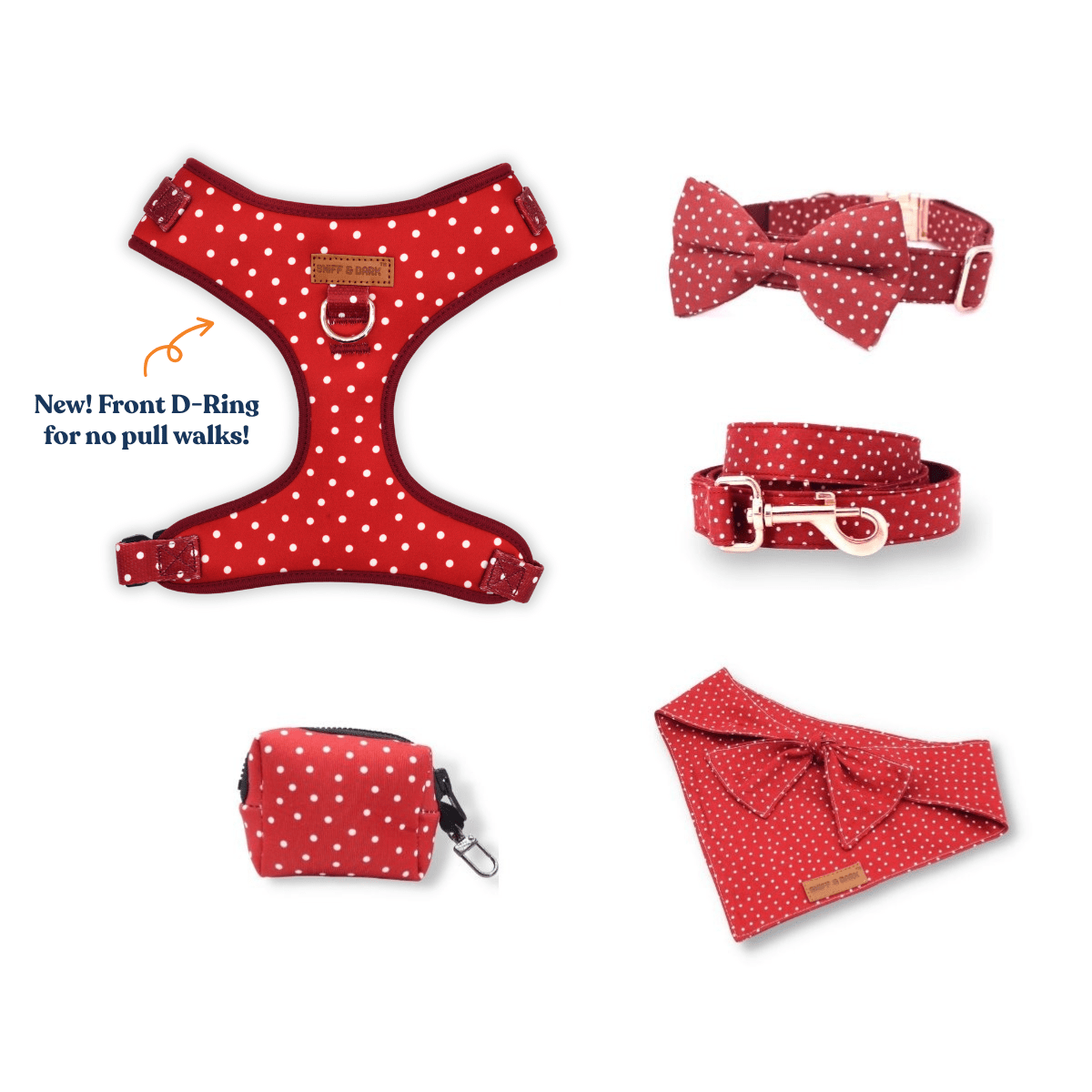 Red Polka Dot Dappertie™ - Mega Bundle Match (D Ring)