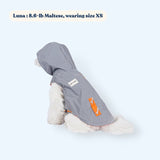 Coral Fetch Reversible Zoomies Rain Vest™