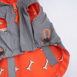Coral Fetch Reversible Zoomies Rain Vest™