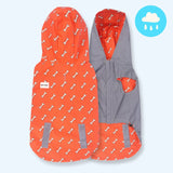 Coral Fetch Reversible Zoomies Rain Vest™