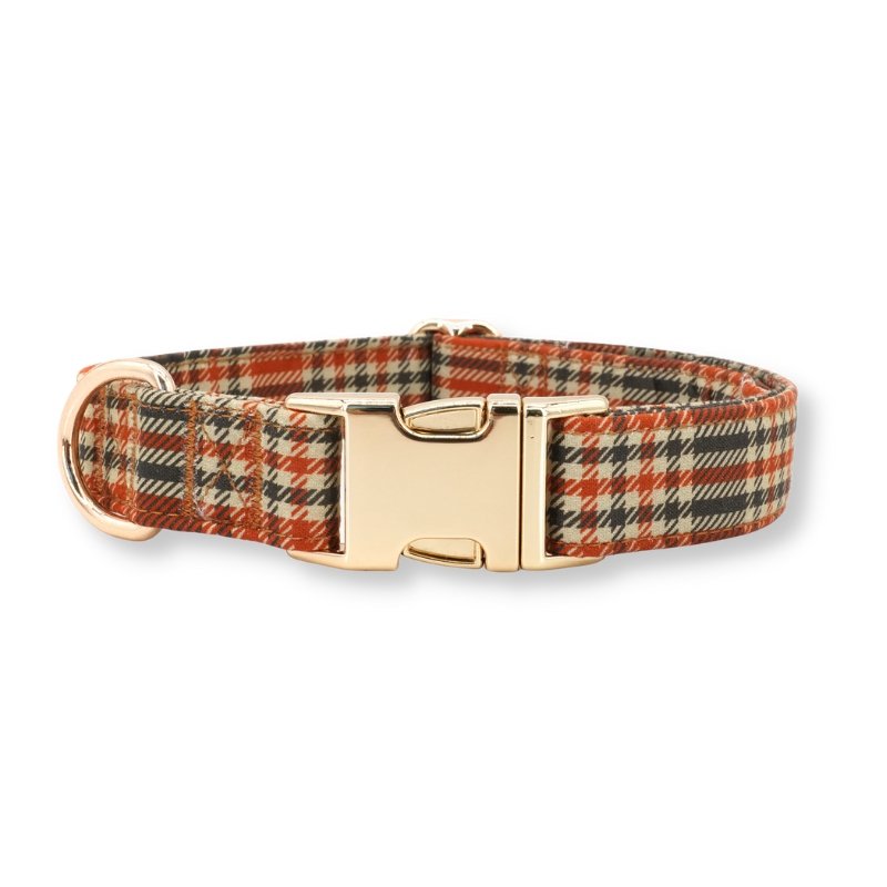 Fireplace Plaid Bow Tie Unbreakable Collar™