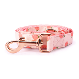 Peach Bowtie Collar & Leash Set - sets - Sniff & Bark
