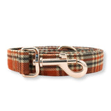 Maple Plaid Joyline™ Leash – 100 % Cotton Shell