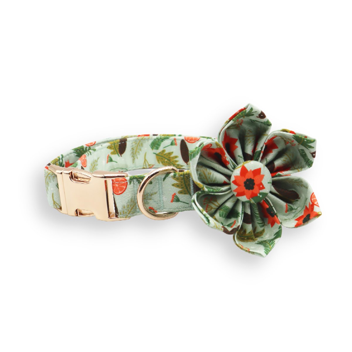 Holiday Wreath Flower Unbreakable Collar™