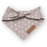 Best Dog Bandanas for Girls and Boys - Cute Puppy Bandanas - Lightning Pattern Bandana