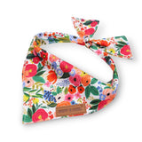 Cute Puppy Bandanas for Girls and Boys - Dog Bandanas Canada - Floral Pattern Bandana 