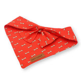 Bandanas for Dogs Girls and Boys - Best Dog Bandanas - Bone Pattern Bandana