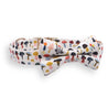 Dog bow tie attach to collar - Dog collar with name - Best dog bow tie collar
