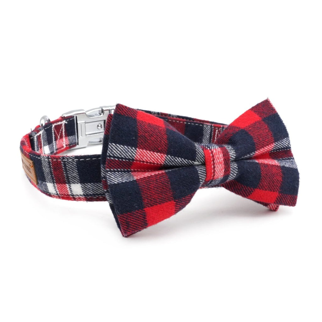 Crimson Navy Plaid