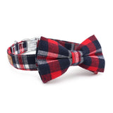 Crimson Navy Plaid Signature Band™ + Slide-On Dappertie™ + Joyline™