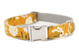 dog collar with flower