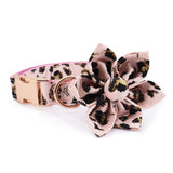 dog collars with bows and flowers for boys and girls - dog flower collar wedding - dog flower collar with name